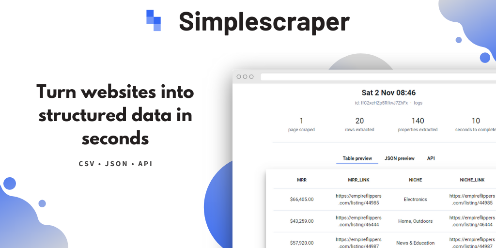 ScrapetoAI by Simplescraper — Extract data from websites for custom GPTs and LLMs